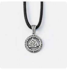 Валькнут из серебра (малый)