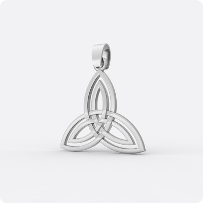 Трикветр из серебра