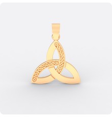 Трикветр из золота