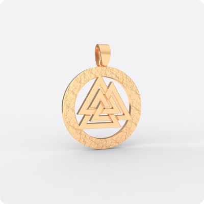 Валькнут в круге из золота