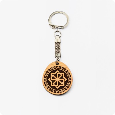 Брелок Молвинец из дерева Бука