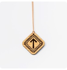 Руна Тейваз (Тюр) из Ясеня