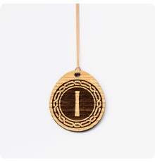 Руна Иса (Ис) из дерева Ясеня (руна Северного льда)