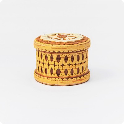 Берестяная шкатулка для колец - Малютка