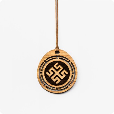 Оберег Боговник из дерева Дуба