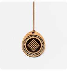 Оберег Душевная сила из дерева Дуба