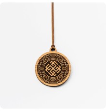 Оберег Сварожич из дерева