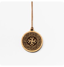 Оберег Духовная Сила из дерева