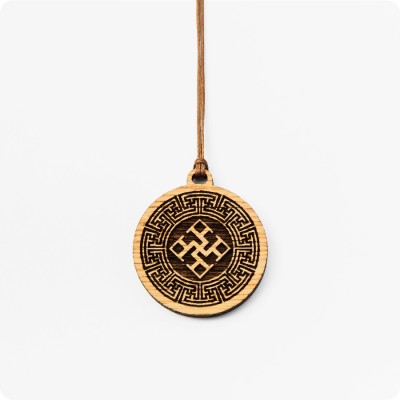 Оберег Духовная Сила из дерева