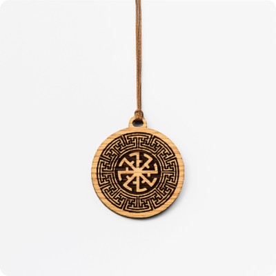 Оберег Светоч из дерева