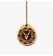 Оберег Символ Велеса (Волоса) из Дуба