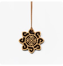 Оберег Сварожич из Дуба в солнце