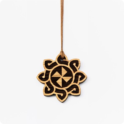 Оберег Стрибожич из Дуба в солнце