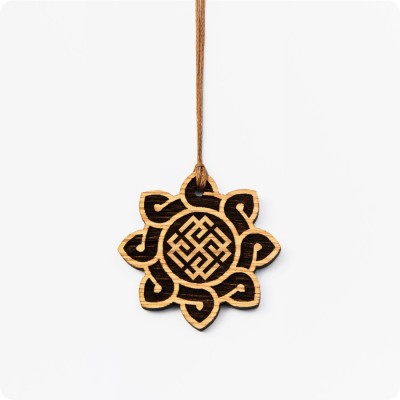 Оберег Родимич из Дуба в солнце