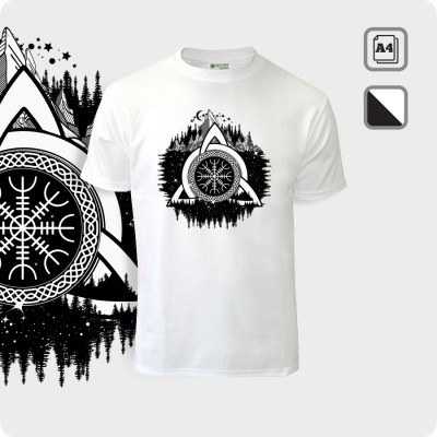 Футболка - Шлем ужаса в Трикветре