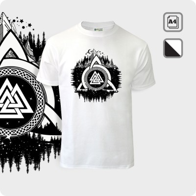 Футболка - Валькнут в Трикветре