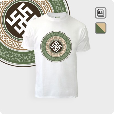 Футболка с Цветком Папоротника - К.1849-01