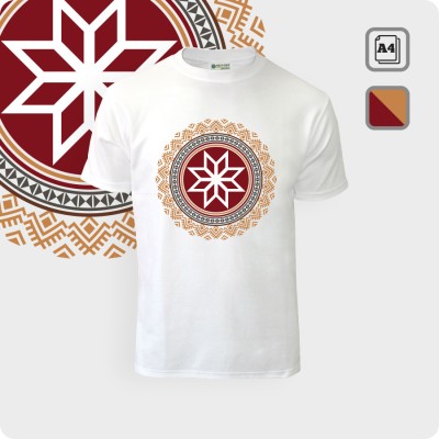 Футболка с Алатырем - К.1837-01