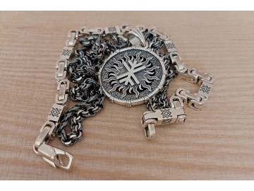 Древо Жизни в солнышке и Звезда Руси