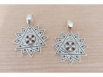 Звезда Эрцгаммы с камнем