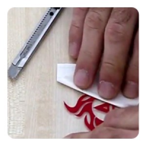 Как наклеить наклейку из Оракала (Винила) на любую поверхность