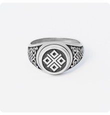 Кольцо Макоши (Мокоши) из серебра