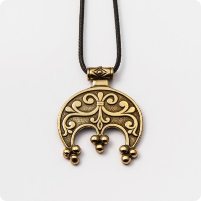 Лунница Благополучия из Латуни