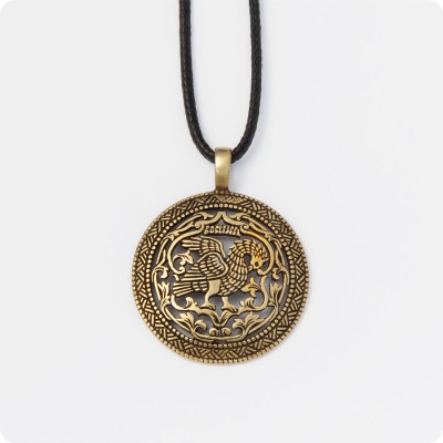 Подвеска Воскресенская из латуни