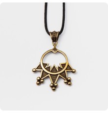 Подвеска Радимичей из латуни