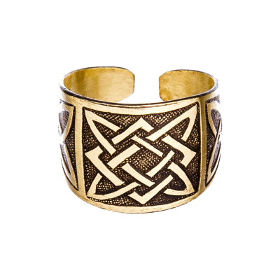 Кольцо Звезда Руси (Квадрат Сварога) из Латуни или Меди