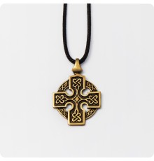 Равносторонний Кельтский крест из латуни