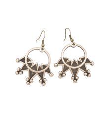 Серьги Радимичей из Латуни