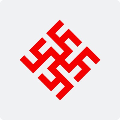 Наклейка с Оберегом Цветок Папоротника без круга