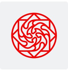 Наклейка с Оберегом Здрабережень без круга