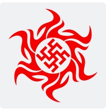 Наклейка с Оберегом Новородник