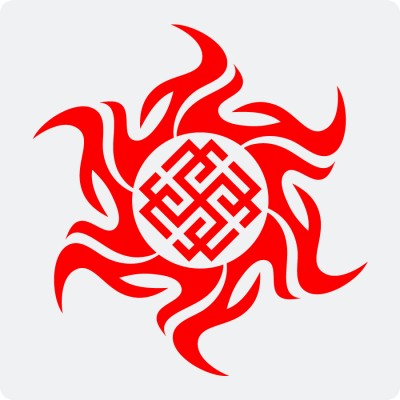 Наклейка с Оберегом Родимич