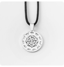 Оберег Валькирия из серебра в Солнечном Круге