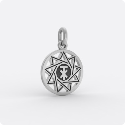 Чертог Лося (малый) из серебра