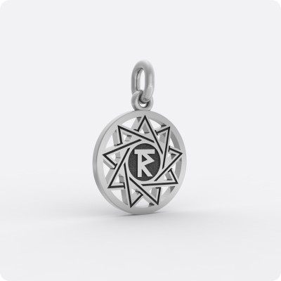 Чертог Раса (малый) из серебра