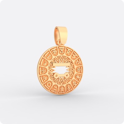 Сварожий круг с чертогом Щуки из золота