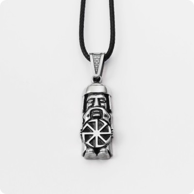 Подвеска Богатырь - Коловрат из серебра