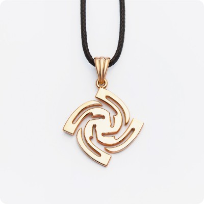 Оберег Знич из золота