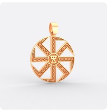 Коловрат с Молвинцем и чертогом Девы из золота