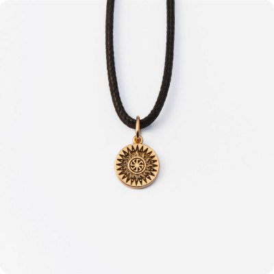 Оберег Коловрат малый (золото)