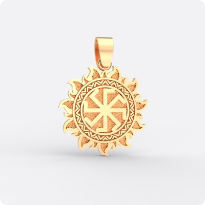 Оберег Ладинец из золота в Ярило