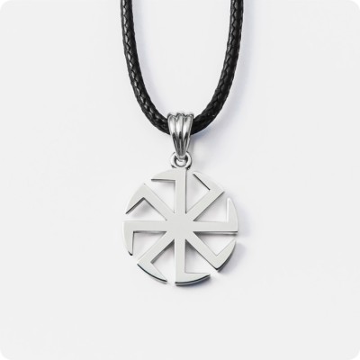 Оберег Коловрат из серебра (малый)