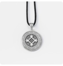 Славянский оберег Целебник из серебра