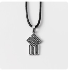 Оберег Чур из серебра