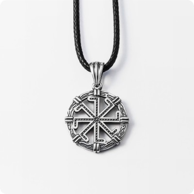 Оберег Колядник из серебра