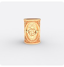 Шарм - богатырь из золота с оберегом Знич